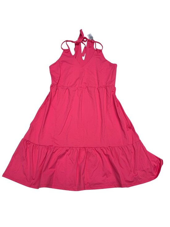 Tommy Bahama Dresses & Skirts - NWOT Tommy Bahama Women's Hot Pink Activewear Double Strap Spa Dress, Size S